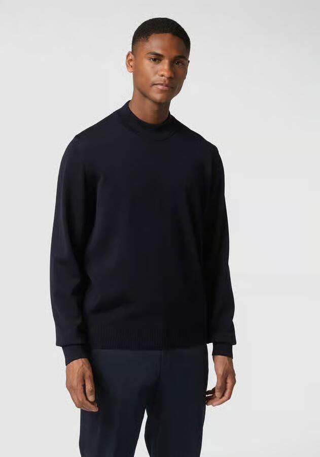 Maerz muenchen Pullover van scheerwol met opstaande kraag - Foto 2