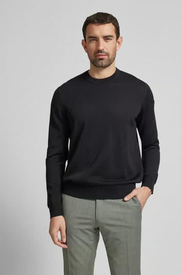 Maerz muenchen Regular fit gebreide pullover van zuivere scheerwol - Foto 2