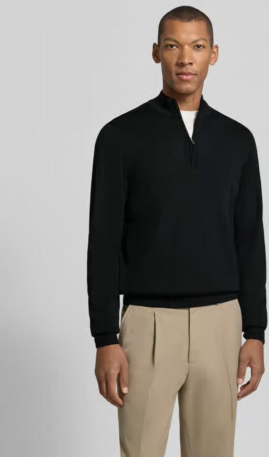 Maerz muenchen Regular fit sweatshirt van zuivere scheerwol - Foto 3