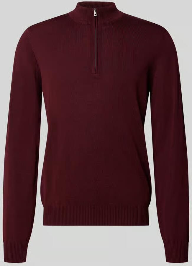 Maerz muenchen Regular fit sweatshirt van zuivere scheerwol