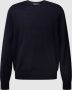 Maerz muenchen Gebreide pullover van scheerwol met ronde hals - Thumbnail 1