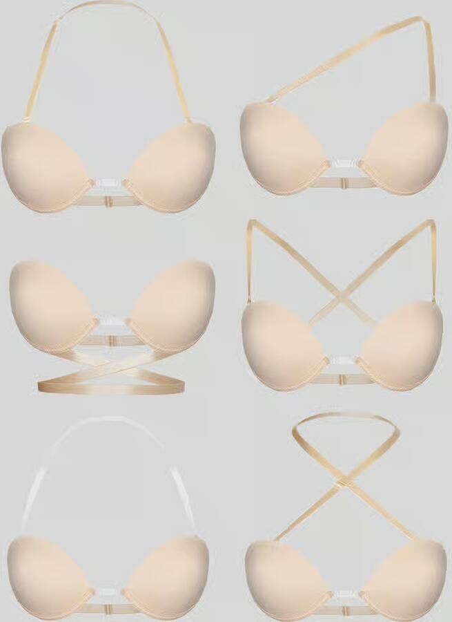 Magic bodyfashion Beha die op verschillende manieren te dragen is model 'MULTIWAY'