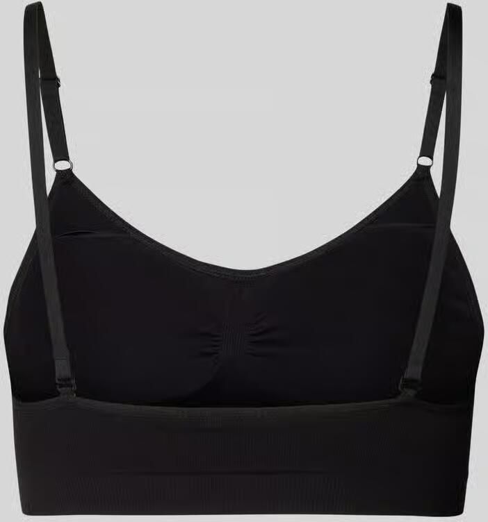 MAGIC Bodyfashion niet-voorgevormde bh top Comfort Bra met bamboe zwart