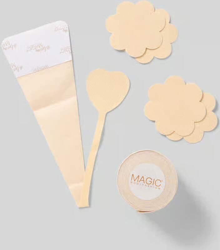Magic Body Fashion Tepelcovers 4 m boobtape 3 paar tepelbedekkers 2 invisible sticky thongs (9 paar) - Foto 4