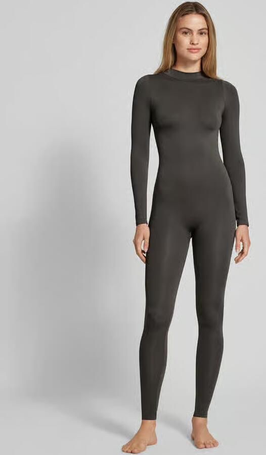 Magic bodyfashion Jumpsuit in nauwsluitende pasvorm met ritssluiting aan de achterkant