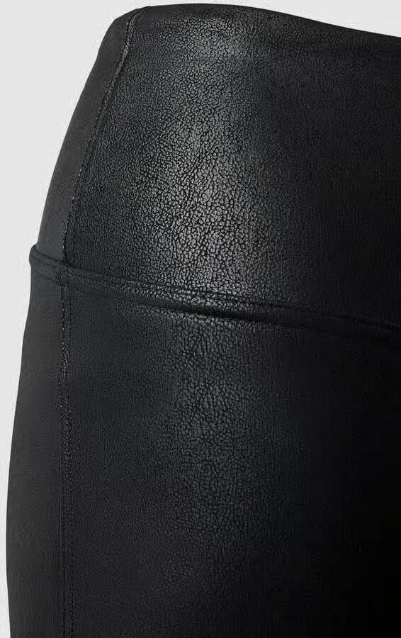 Magic Body Fashion Legging Leather Look Legging hoog getailleerd ontwerp geen voorste middennaad - Foto 4