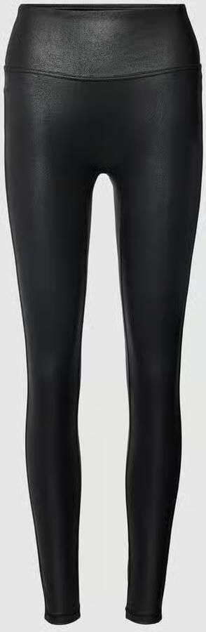 Magic Body Fashion Legging Leather Look Legging hoog getailleerd ontwerp geen voorste middennaad - Foto 13