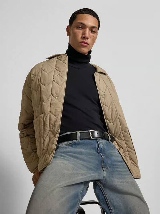 MAISON KITSUNÉ Blouson met drukknoopsluiting