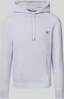 MAISON KITSUNÉ hoodie met labelstitching