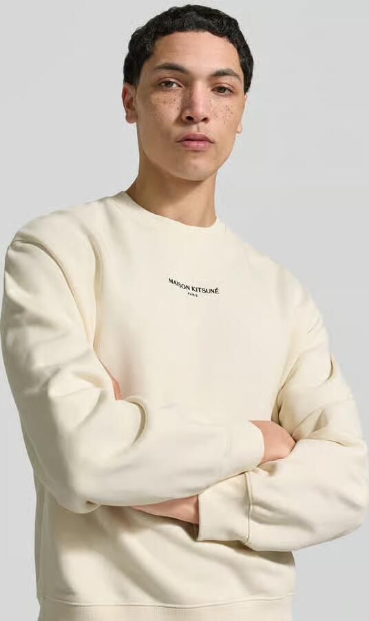 MAISON KITSUNÉ Hoodie van katoenmix