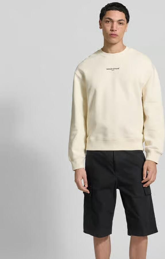 MAISON KITSUNÉ Hoodie van katoenmix - Foto 2