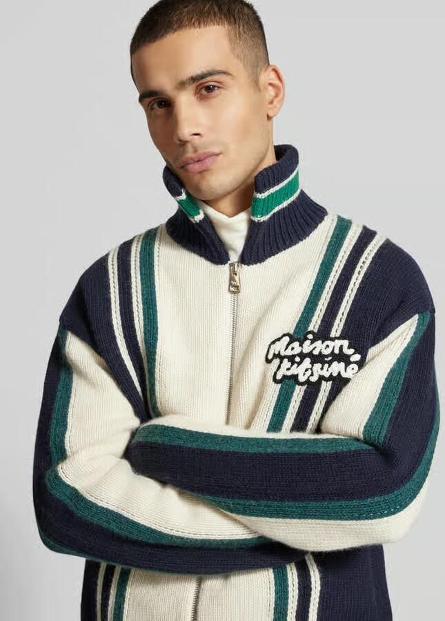 MAISON KITSUNÉ Jeansjack met knoopsluiting