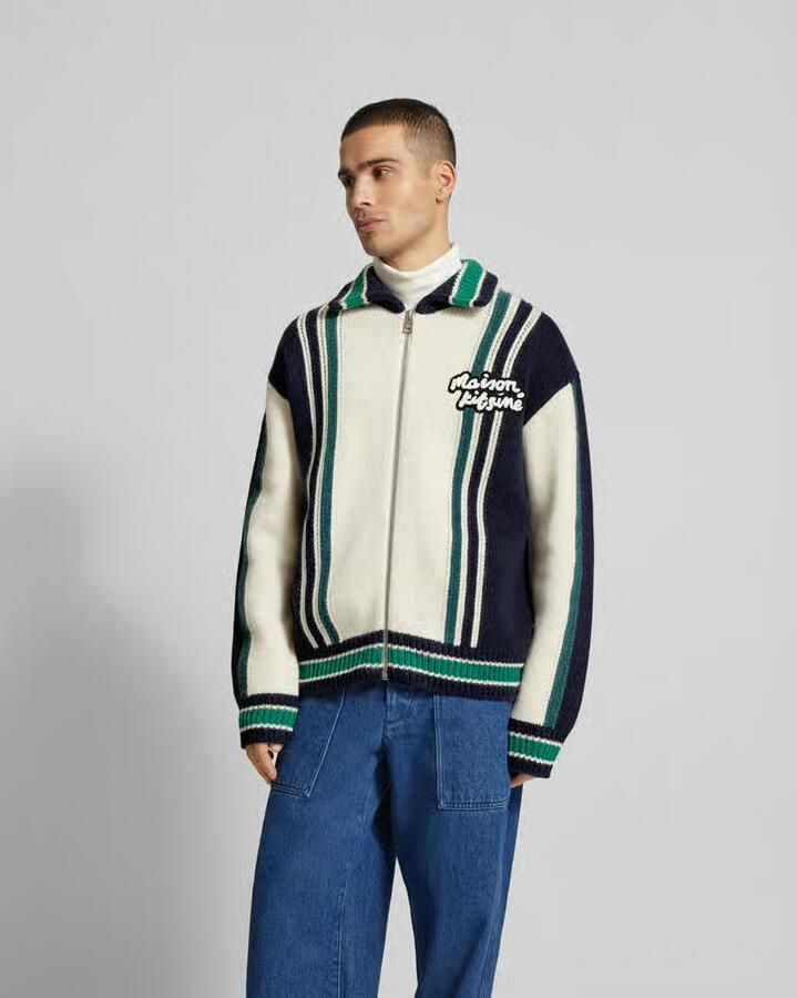 MAISON KITSUNÉ Jeansjack met knoopsluiting - Foto 2