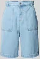 MAISON KITSUNÉ Korte jeans met steekzakken