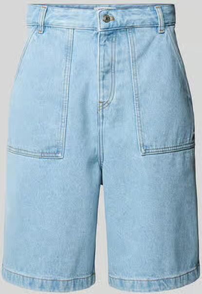 MAISON KITSUNÉ Korte jeans met steekzakken - Foto 2