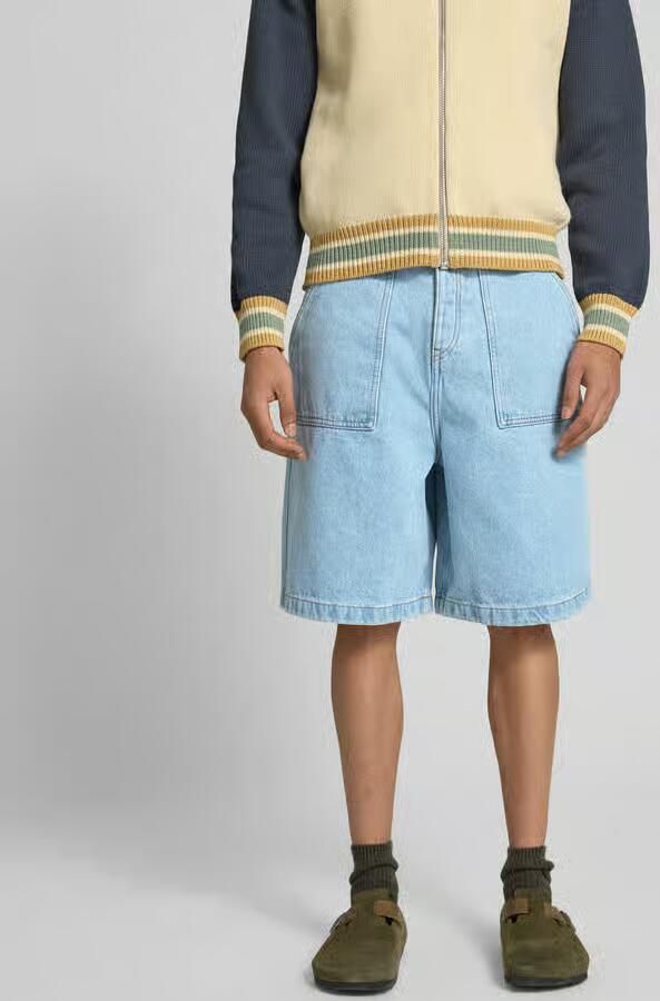 MAISON KITSUNÉ Korte jeans met steekzakken - Foto 2
