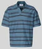 MAISON KITSUNÉ Oversized poloshirt met logopatch