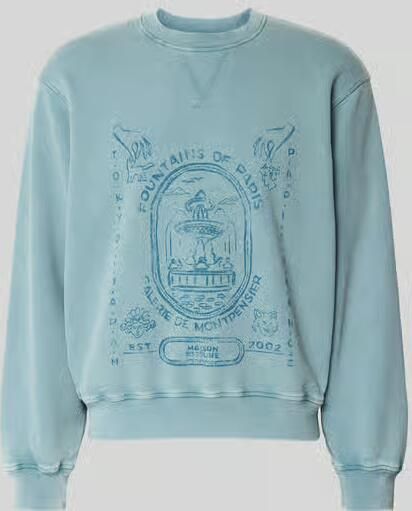 MAISON KITSUNÉ Oversized sweatshirt met Statementprint - Foto 2