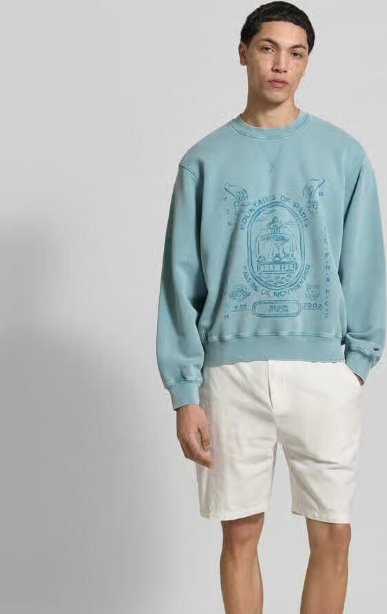 MAISON KITSUNÉ Oversized sweatshirt met statementprint - Foto 3