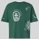 MAISON KITSUNÉ oversized t-shirt van biologisch katoen