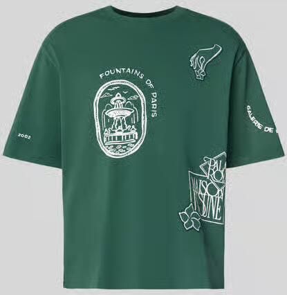 MAISON KITSUNÉ Oversized T-shirt van biologisch katoen - Foto 2