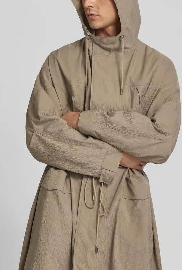 MAISON KITSUNÉ parka met klepzaken