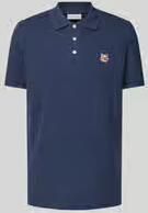 MAISON KITSUNÉ Poloshirt met motiefapplicatie