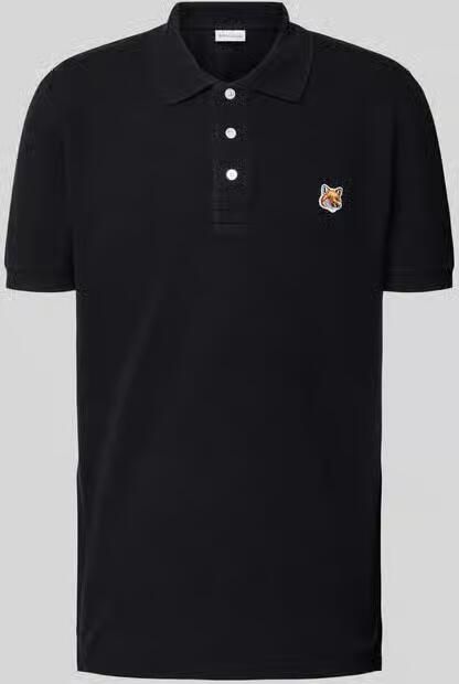 MAISON KITSUNÉ Poloshirt met motiefapplicatie - Foto 2