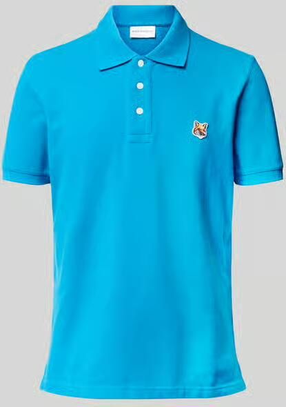 MAISON KITSUNÉ Poloshirt met motiefapplicatie - Foto 2