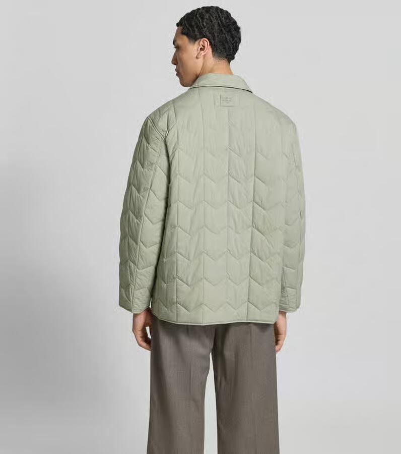 MAISON KITSUNÉ regular fit jack in doorgestikt design - Foto 2