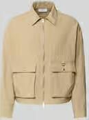 MAISON KITSUNÉ Regular fit jack met platte kraag