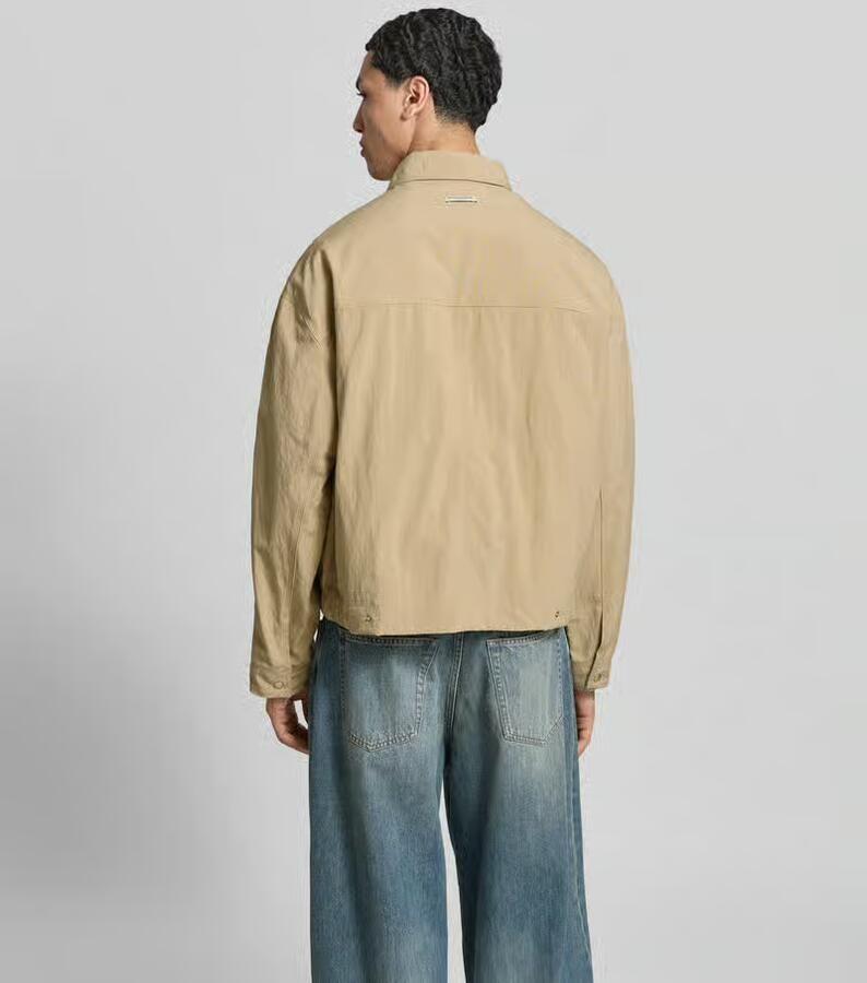 MAISON KITSUNÉ Regular fit jack met platte kraag - Foto 2