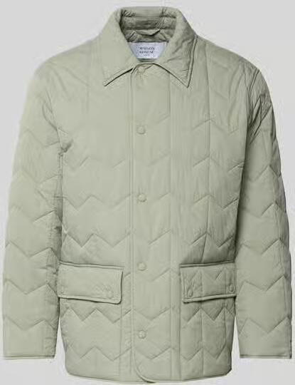 MAISON KITSUNÉ regular fit jas in gewatteerde look - Foto 2