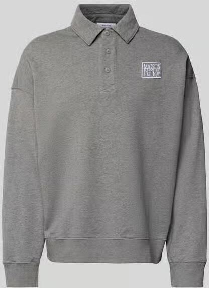 MAISON KITSUNÉ regular fit pullover met polokraag - Foto 2