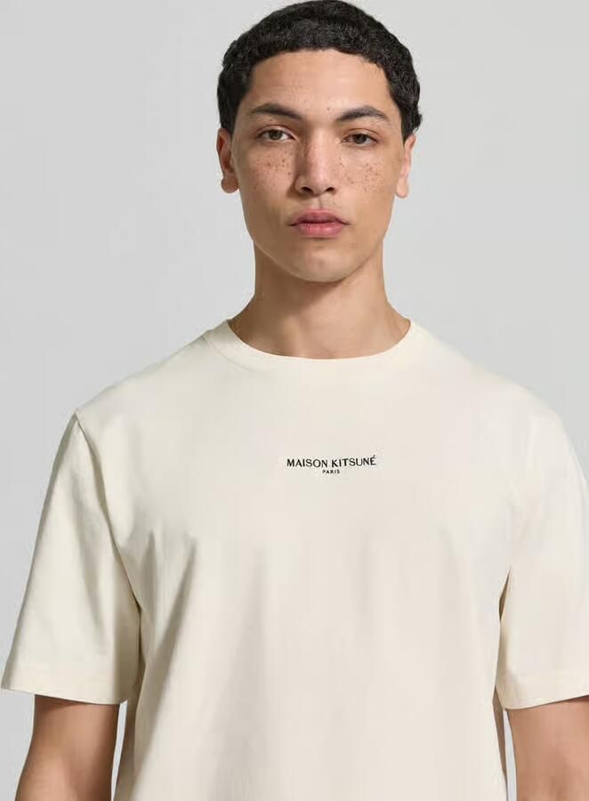 MAISON KITSUNÉ regular fit T-shirt van katoen