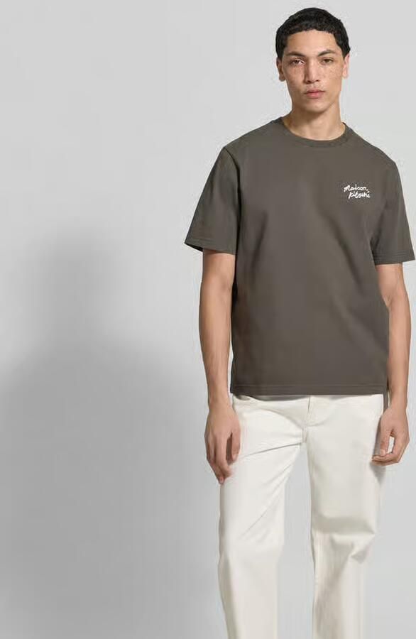 MAISON KITSUNÉ Regular fit t-shirt van puur katoen - Foto 2