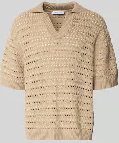 MAISON KITSUNÉ Relaxed fit Poloshirt met viscose - Foto 2