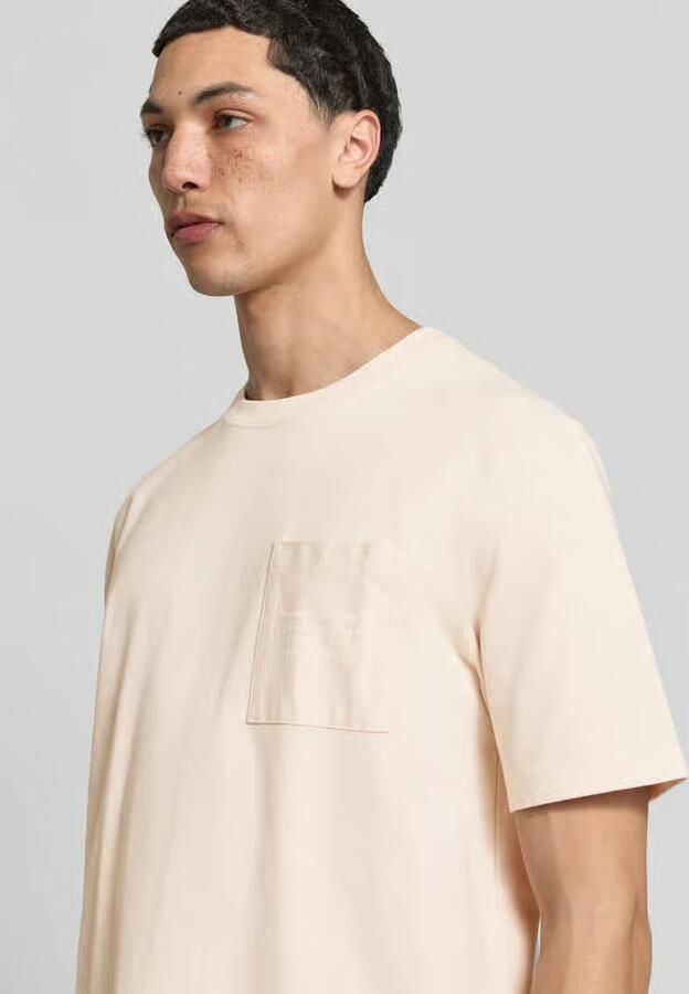 MAISON KITSUNÉ relaxed fit T-shirt met borstzak