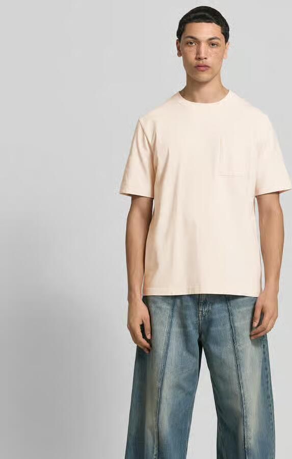 MAISON KITSUNÉ relaxed fit t-shirt met borstzak - Foto 3