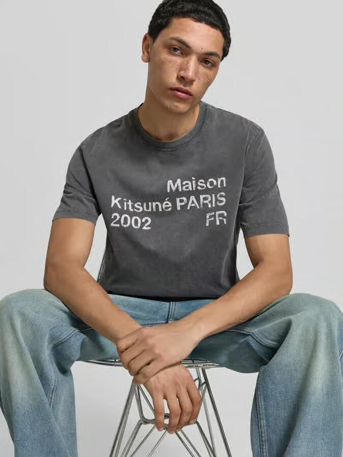 MAISON KITSUNÉ relaxed fit T-shirt met logoprint