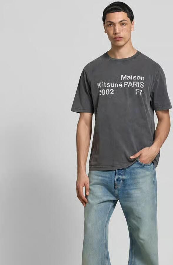 MAISON KITSUNÉ relaxed fit t-shirt met logoprint - Foto 3
