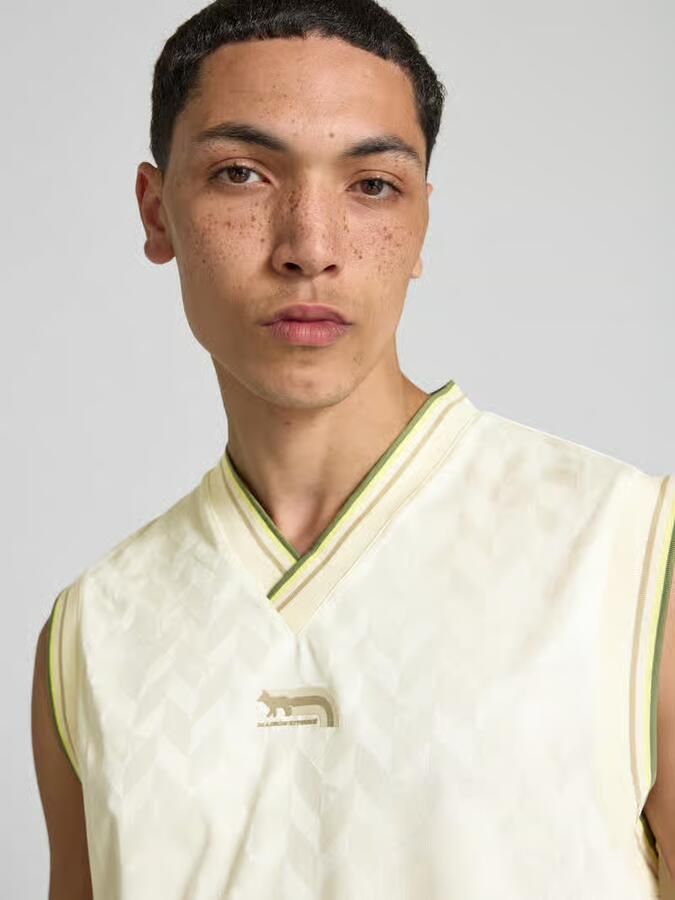 MAISON KITSUNÉ Relaxed fit tanktop met V-hals