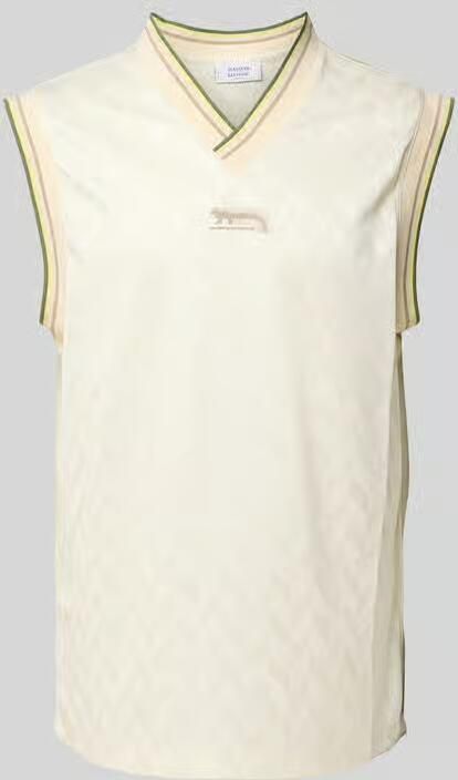 MAISON KITSUNÉ Relaxed fit tanktop met V-hals - Foto 2