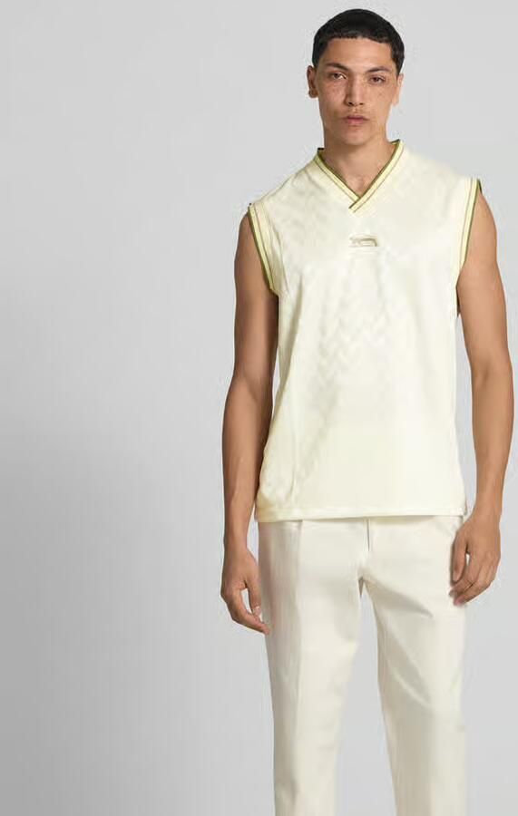 MAISON KITSUNÉ Relaxed fit tanktop met V-hals - Foto 3