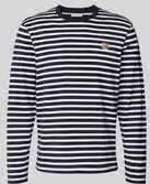 MAISON KITSUNÉ shirt met lange mouwen met streepmotief
