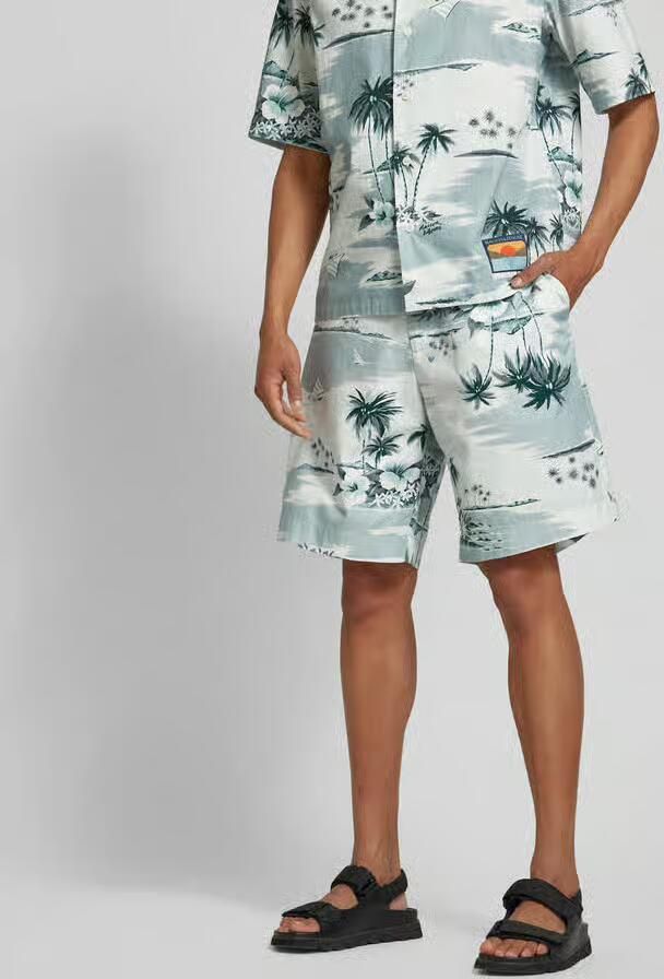 MAISON KITSUNÉ Short met all-over print - Foto 2