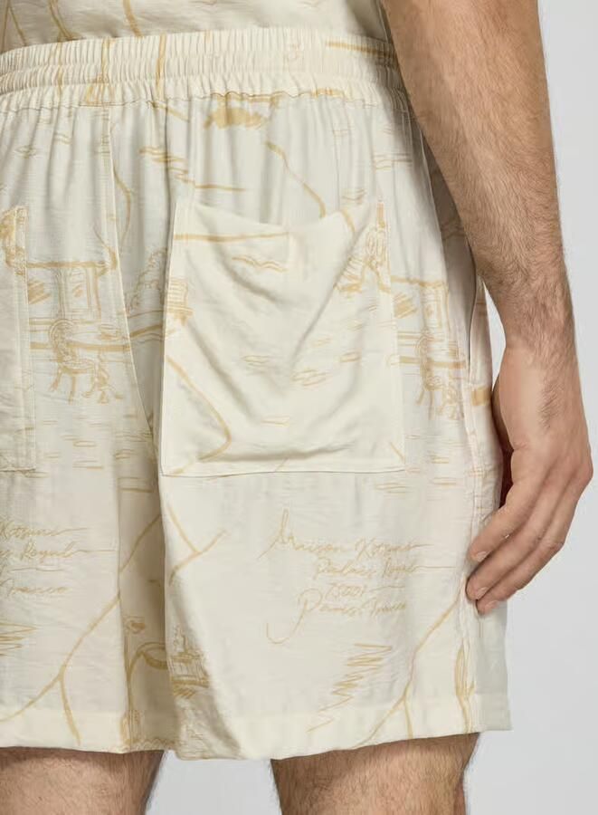 MAISON KITSUNÉ Short van viscosemix