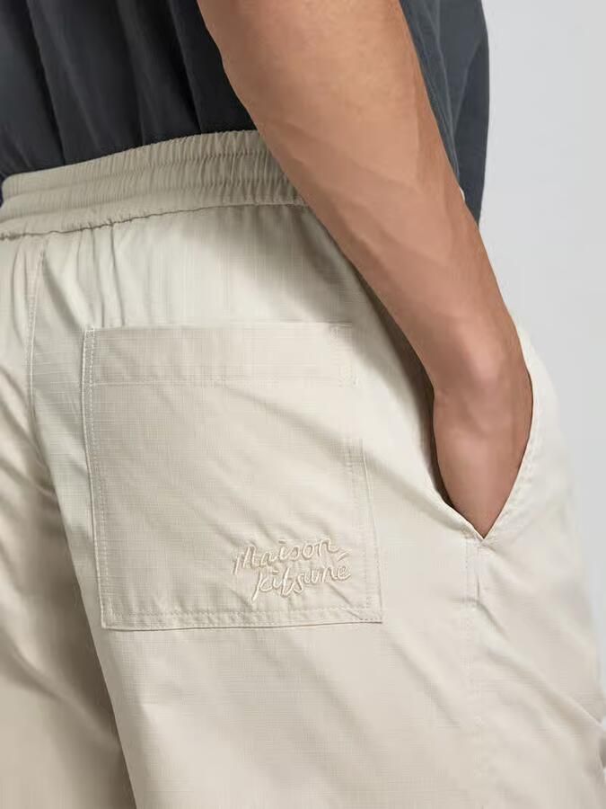 MAISON KITSUNÉ Shorts met elastische band