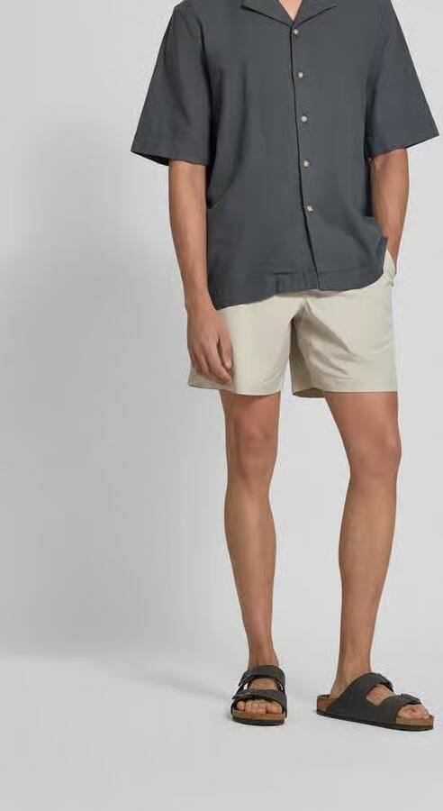 MAISON KITSUNÉ Shorts met elastische band - Foto 3