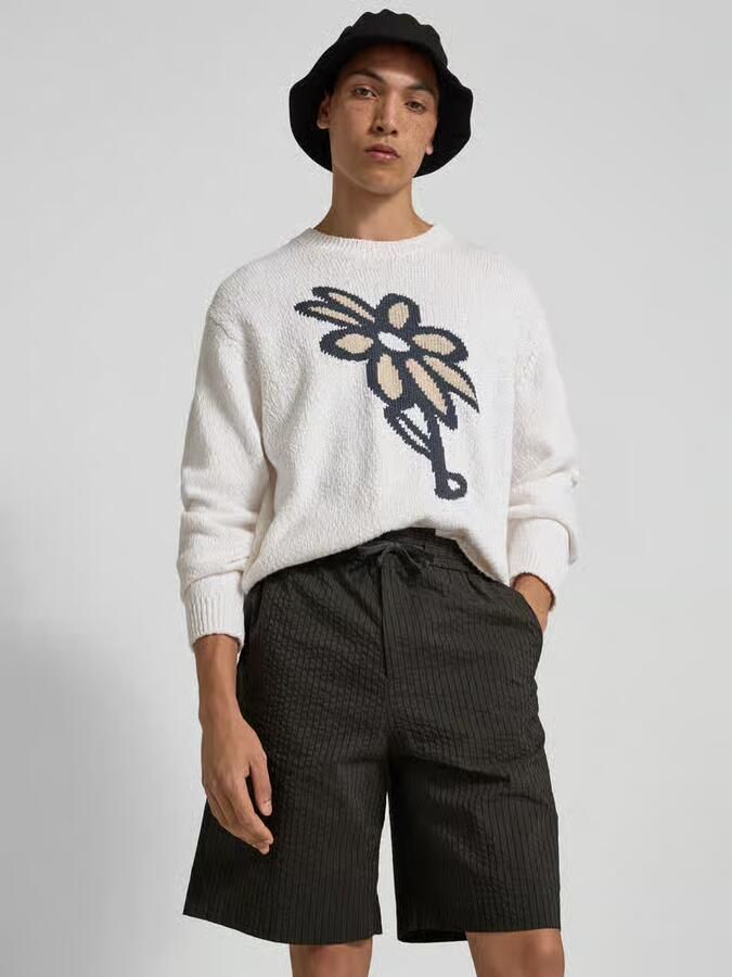MAISON KITSUNÉ Shorts met tunnelkoord